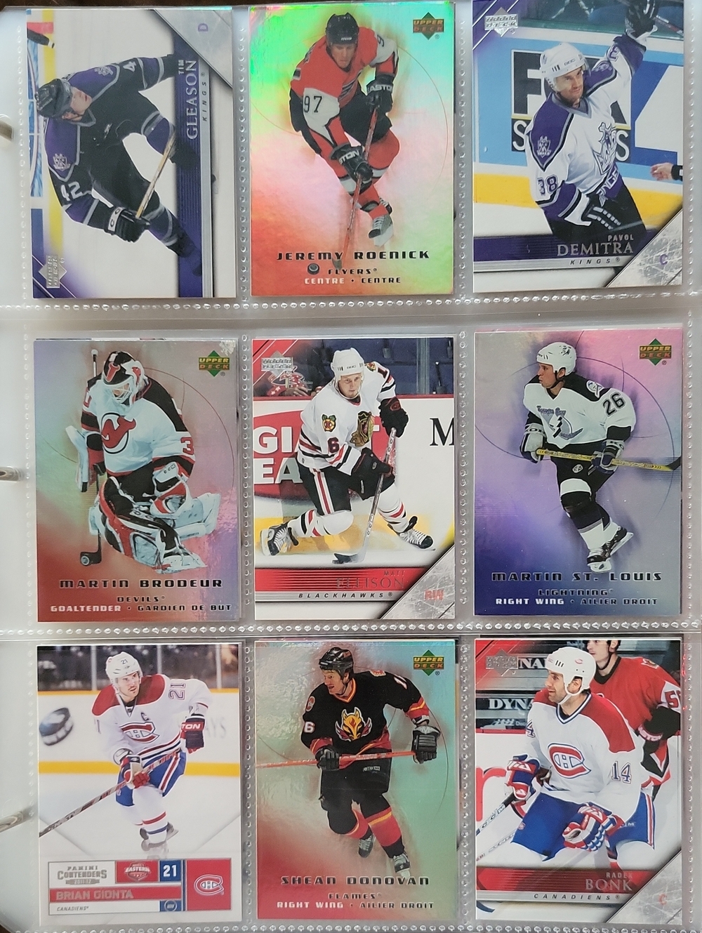 Hockey Trading Card Lot - Assorted Teams
